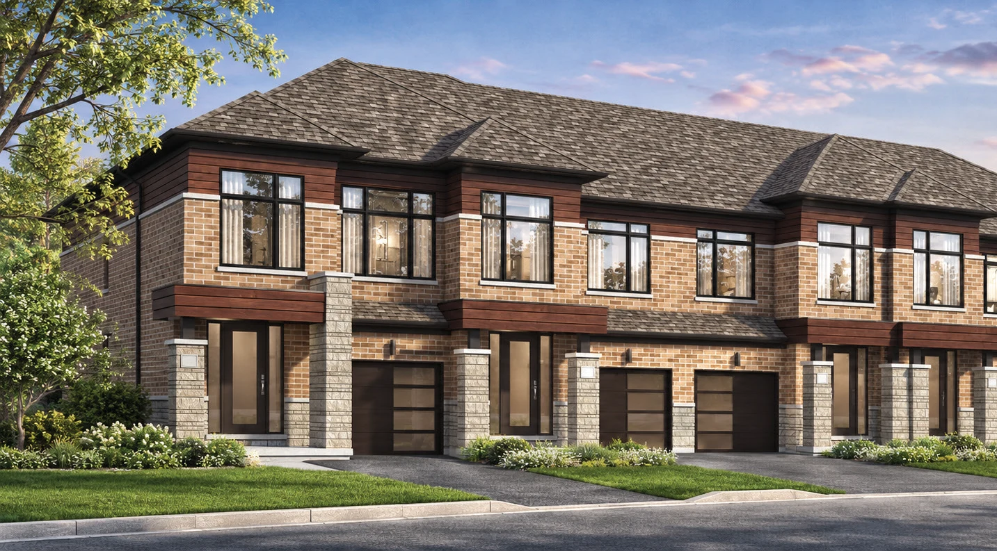 The Kingsley, elevation C, exterior artist’s rendering