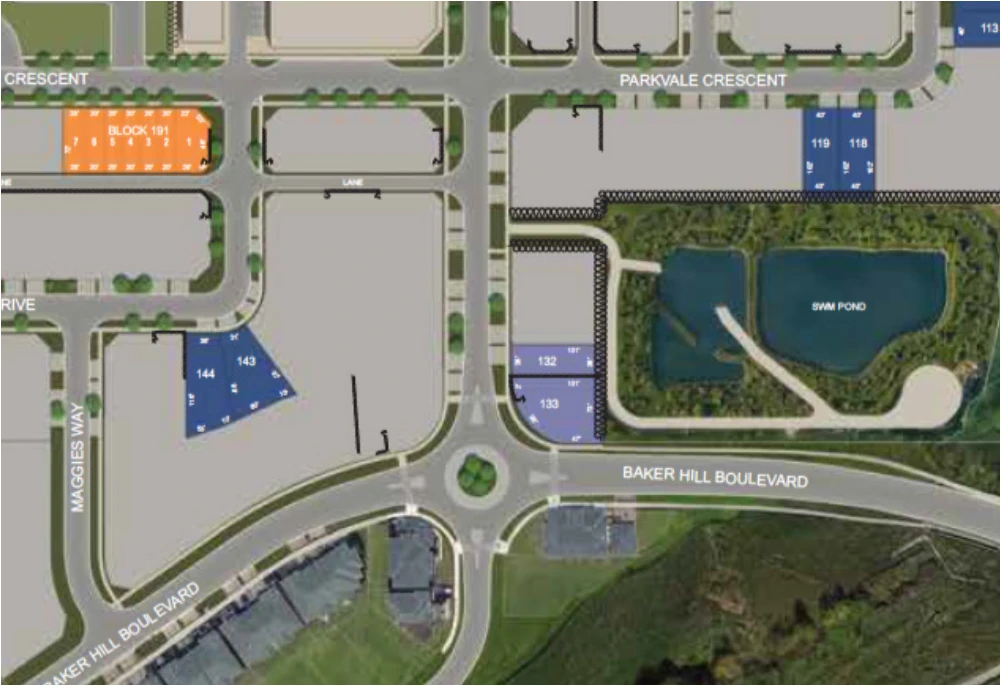 Founders Walk site plan preview