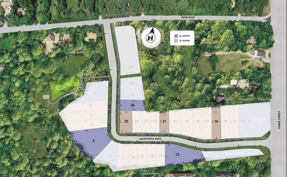 Glen Ridge Estates Site Plan