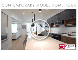 Contemporary Model Home Tour