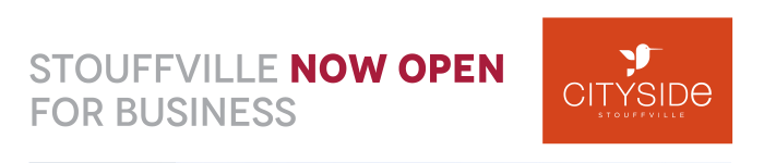 Stouffville Now Open For Business