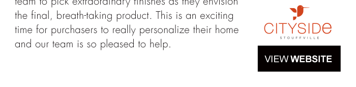 Cityside Stouffville - View Website