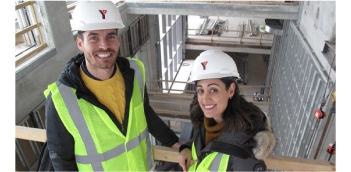 Clearly, Andrea DeGasperis-Ronco and Peter Cortellucci are equally comfortable navigating a bustling construction site as they are negotiating in a corporate board room.