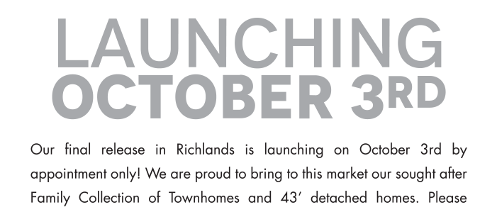 lease register to receive all purchasing details. We encourage you to visit our website to view our floor plans, site plan, model homes, elevations, deposit structure, and more! VISIT WEBSITE