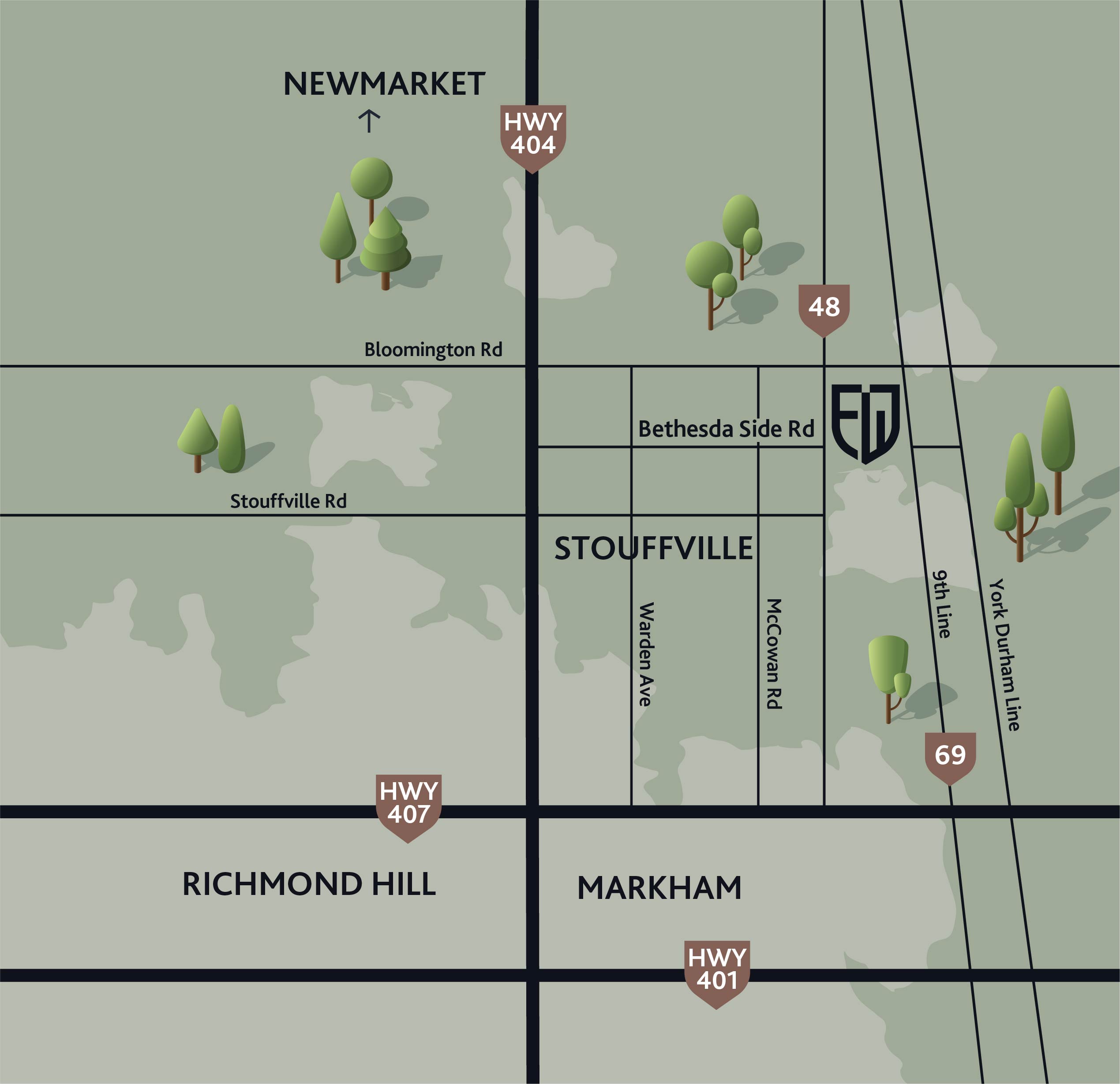 Family enjoying Founders Walk